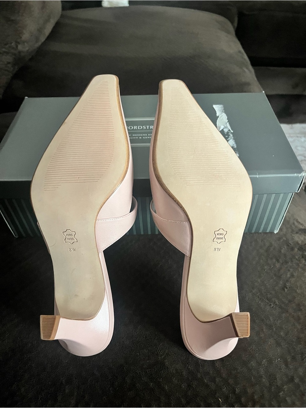 Nordstrom Mule Heels 8W - Picture 4 of 7